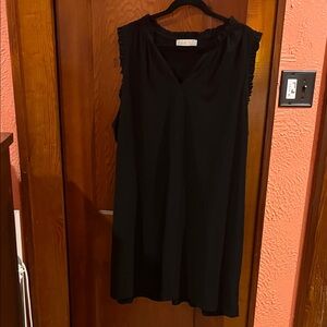 Michael Kors Black Ruffled Dress